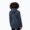 Kurtka 3w1 damska Jack Wolfskin Hunberg 3In1 midnight sky 2