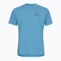 Koszulka męska Jack Wolfskin Vonnan Graphic peak trail sky blue 6