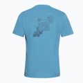 Koszulka męska Jack Wolfskin Vonnan Graphic peak trail sky blue 7