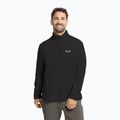 Bluza polarowa męska Jack Wolfskin Taunus 100 Half Zip black