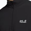 Bluza polarowa męska Jack Wolfskin Taunus 100 Half Zip black 4