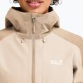Kurtka przeciwdeszczowa damska Jack Wolfskin Wildbound 2L oyster 4