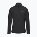 Bluza polarowa damska Jack Wolfskin Taunus 100 Full Zip black 7