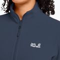 Bluza polarowa damska Jack Wolfskin Taunus 100 Full Zip midnight sky 4