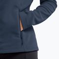Bluza polarowa damska Jack Wolfskin Taunus 100 Full Zip midnight sky 5