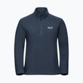 Bluza polarowa damska Jack Wolfskin Taunus 100 Half Zip midnight sky 5