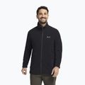 Bluza polarowa męska Jack Wolfskin Taunus 100 Full Zip black