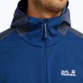 Kurtka softshell męska Jack Wolfskin Skyvail blue orchid 4