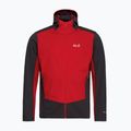 Kurtka softshell męska Jack Wolfskin Skyvail siren red 7
