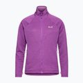 Bluza polarowa damska Jack Wolfskin Anytrail Full Zip freesia 7