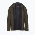 Kurtka przeciwwiatrowa męska Jack Wolfskin Wild Winds Hooded obsidian moss 9
