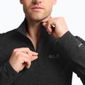 Bluza polarowa męska Jack Wolfskin Trail Half Zip black 3