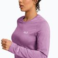 Longsleeve trekkingowy damski Jack Wolfskin Trail vivid orchid 3