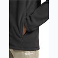 Bluza polarowa męska Jack Wolfskin Wild Rebel 200 Full Zip paw black 5