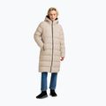 Płaszcz puchowy damski Jack Wolfskin Frozen Palace Coat oyster