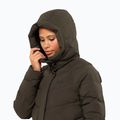 Płaszcz puchowy damski Jack Wolfskin Marienplatz Coat obsidian moss 3