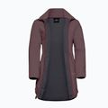 Bluza polarowa damska Jack Wolfskin High Curl Coat sheer plum 9