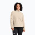 Bluza polarowa damska Jack Wolfskin Taunus 100 Full Zip oyster