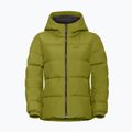 Płaszcz puchowy damski Jack Wolfskin Frozen Palace khaki green 7