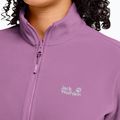 Bluza polarowa damska Jack Wolfskin Taunus 100 Full Zip vivid orchid 4