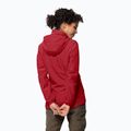 Kurtka przeciwdeszczowa damska Jack Wolfskin Stormy Point bright scarlet 2