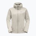 Kurtka przeciwdeszczowa damska Jack Wolfskin Pack & Go Shell dusty grey 10