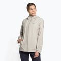 Kurtka przeciwdeszczowa damska Jack Wolfskin Pack & Go Shell dusty grey