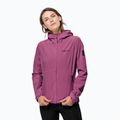 Kurtka przeciwdeszczowa damska Jack Wolfskin Tasman Peak Jkt violet quartz