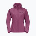 Kurtka przeciwdeszczowa damska Jack Wolfskin Tasman Peak Jkt violet quartz 6