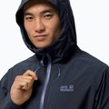 Kurtka przeciwdeszczowa męska Jack Wolfskin Highest Peak night blue 4