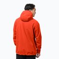 Kurtka przeciwdeszczowa męska Jack Wolfskin Highest Peak wild brier 2