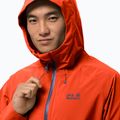 Kurtka przeciwdeszczowa męska Jack Wolfskin Highest Peak wild brier 4