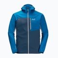 Kurtka softshell męska Jack Wolfskin Eagle Peak Ii Softshell blue pacific 5