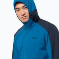 Kurtka softshell męska Jack Wolfskin Go Hike Softshell blue pacific 3