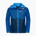 Kurtka przeciwdeszczowa dziecięca Jack Wolfskin Rainy Days coastal blue 7