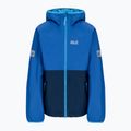 Kurtka przeciwdeszczowa dziecięca Jack Wolfskin Rainy Days coastal blue