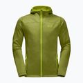 Bluza trekkingowa męska Jack Wolfskin Horizon Hooded Jacket golden cypress