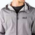 Bluza trekkingowa męska Jack Wolfskin Horizon Hooded Jacket alloy 4