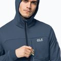 Bluza trekkingowa męska Jack Wolfskin Hydro Grid Fleece thunder blue 3