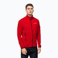 Bluza trekkingowa męska Jack Wolfskin Dna Fleece adrenaline red