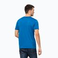 Koszulka trekkingowa męska Jack Wolfskin Pack & Go Travel blue pacific 2