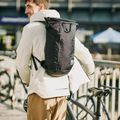 Plecak miejski Jack Wolfskin Helsinki Rolltop 18 l ultra black 7