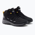 Buty trekkingowe męskie Jack Wolfskin Woodland 2 Texapore Mid black/burly yellow xt 5