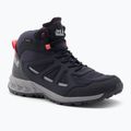 Buty trekkingowe damskie Jack Wolfskin Woodland 2 Texapore dark blue/pink