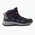 Buty trekkingowe damskie Jack Wolfskin Woodland 2 Texapore dark blue/pink 2