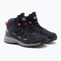 Buty trekkingowe damskie Jack Wolfskin Woodland 2 Texapore dark blue/pink 5