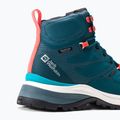 Buty trekkingowe damskie Jack Wolfskin Force Striker Texapore Mid blue/coral 8