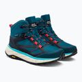 Buty trekkingowe damskie Jack Wolfskin Terraventure Texapore Mid blue/coral 4