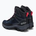 Buty trekkingowe damskie Jack Wolfskin Rebellion Guide Texapore Mid blue/coral 3