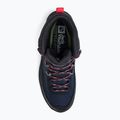 Buty trekkingowe damskie Jack Wolfskin Rebellion Guide Texapore Mid blue/coral 6